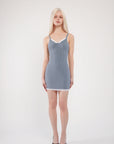 Chic Dossier Mini Dress