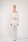 Palm Escape Knit Skirt