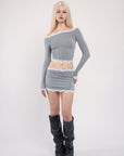 Ribbon Agenda Knit Top