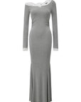 Ribbon Agenda Knit Dress